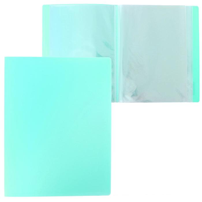 Папка 100 прозр вкладышей А4 700мкм Calligrata ледяной зеленый
Папка 100 прозр вкладышей А4 700мкм Calligrata ледяной зеленый