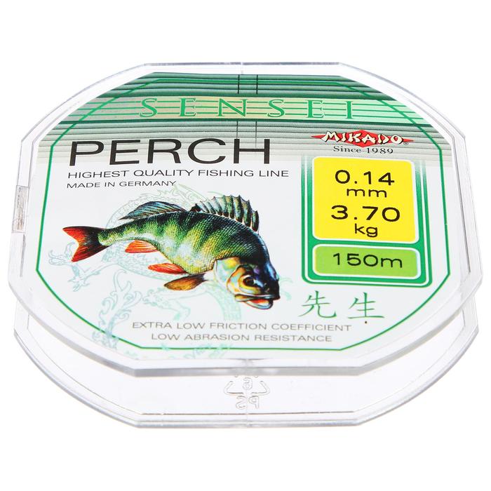 Леска Mikado Sensei Perch, 0,14 мм/3,70 кг/150 м
Леска Mikado Sensei Perch, 0,14 мм/3,70 кг/150 м