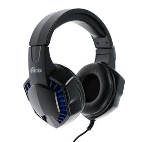 Наушники RITMIX RH-562M, игровые, полноразмерные, микрофон, 3.5 мм + USB, 1.8 м, синие
Наушники RITMIX RH-562M, игровые, полноразмерные, микрофон, 3.5 мм + USB, 1.8 м, синие