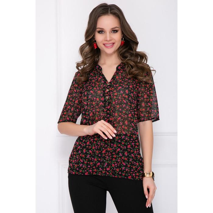 Блузка женская «Мессино блэк», размер 50
Блузка женская «Мессино блэк», размер 50