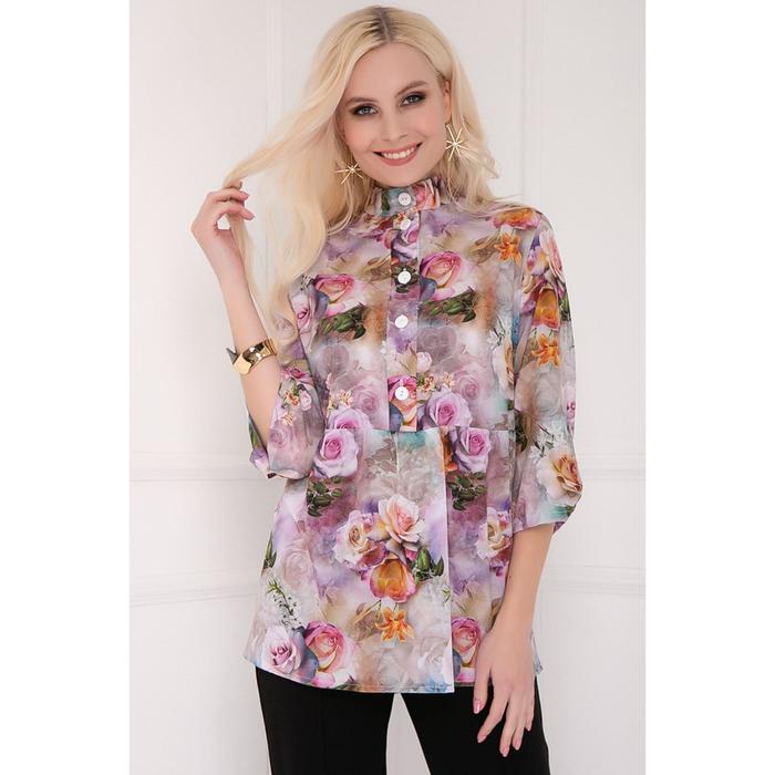 Блузка женская «Миллона роуз», размер 56 
Блузка женская «Миллона роуз», размер 56