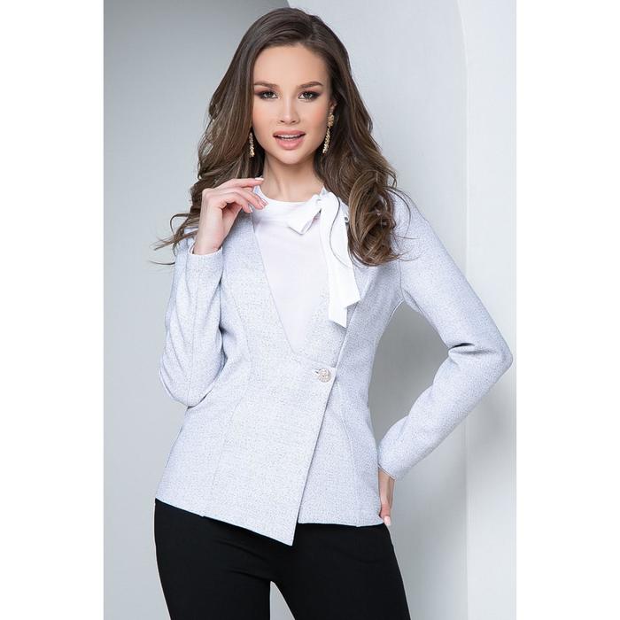 Жакет женский «Фуроре лайт грей», размер 48
Жакет женский «Фуроре лайт грей», размер 48