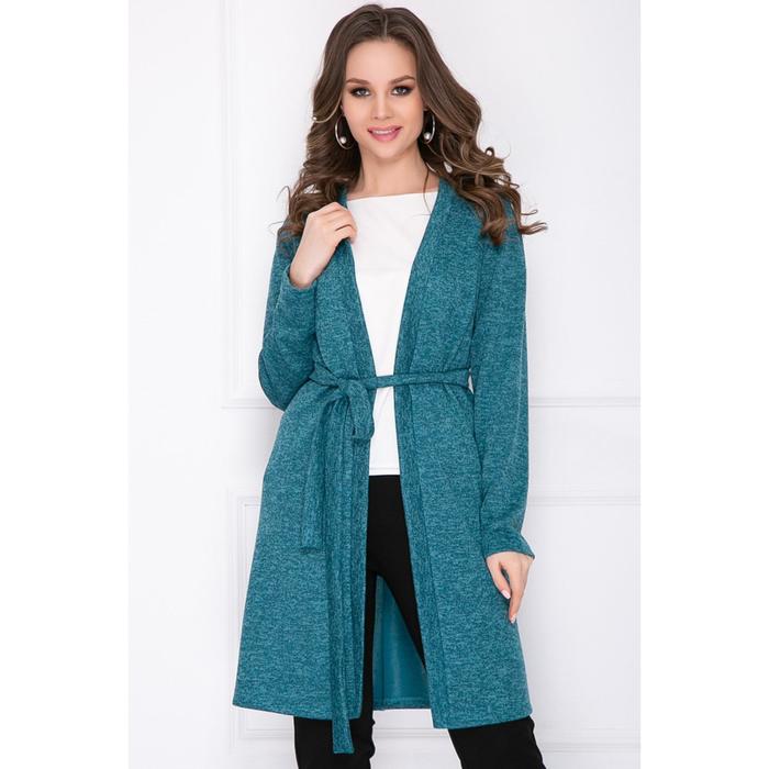 Кардиган женский «Мурено изумруд», размер 52
Кардиган женский «Мурено изумруд», размер 52