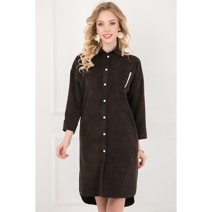 Платье женское «Няуми дарк браун», размер 46
Платье женское «Няуми дарк браун», размер 46