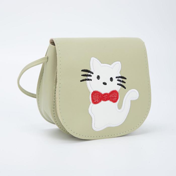 Сумка детская на клапане, цвет зелёный
Сумка детская на клапане, цвет зелёный