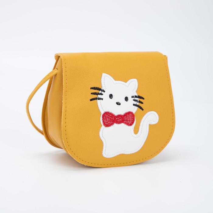 Сумка детская на клапане, цвет жёлтый
Сумка детская на клапане, цвет жёлтый