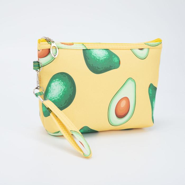 Косметичка на молнии, с ручкой, цвет жёлтый
Косметичка на молнии, с ручкой, цвет жёлтый