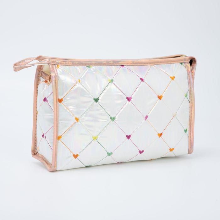 Косметичка-сумочка, отдел на молнии, с ручкой, цвет белый
Косметичка-сумочка, отдел на молнии, с ручкой, цвет белый