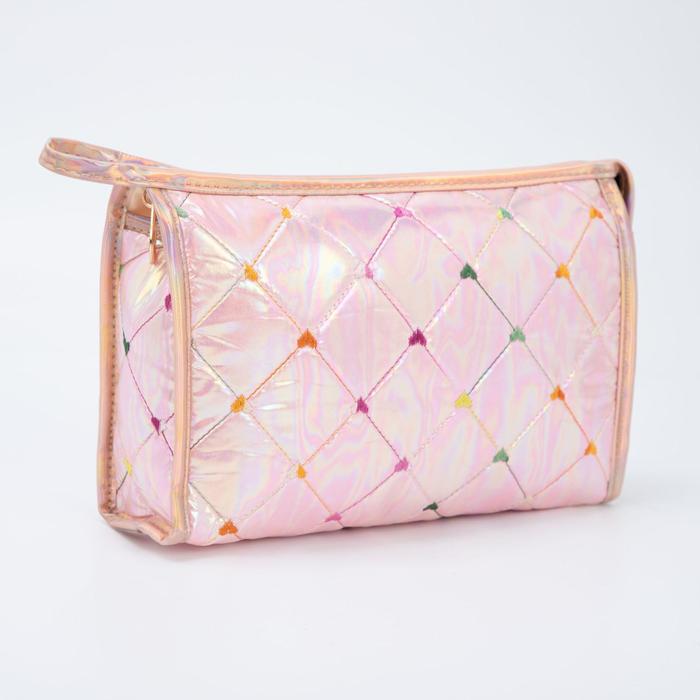 Косметичка-сумочка, отдел на молнии, с ручкой, цвет розовый
Косметичка-сумочка, отдел на молнии, с ручкой, цвет розовый