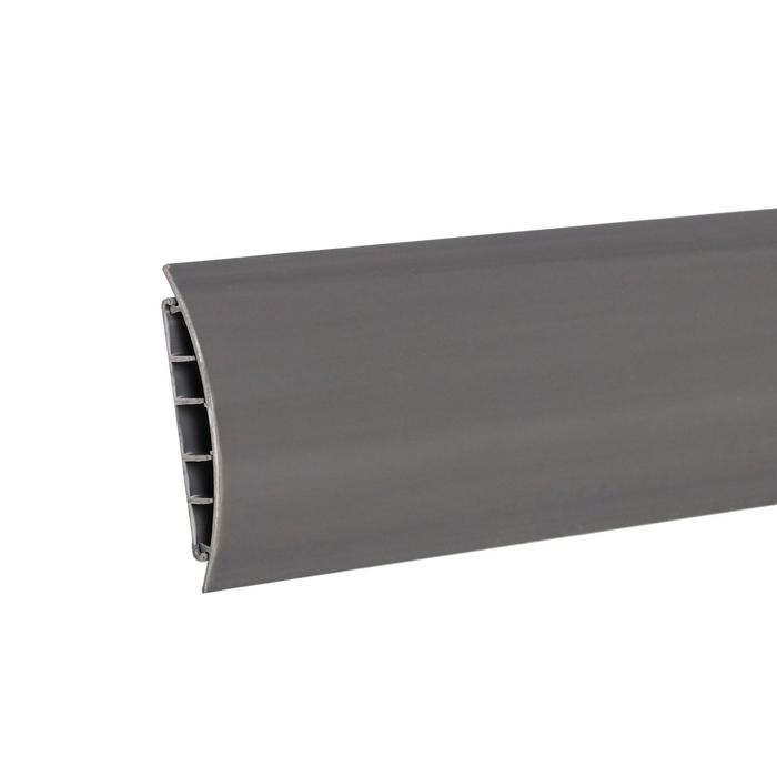 Кабель-канал напольный 70мм 2,2м "Идеал", Темно-серый
Кабель-канал напольный 70мм 2,2м "Идеал", Темно-серый