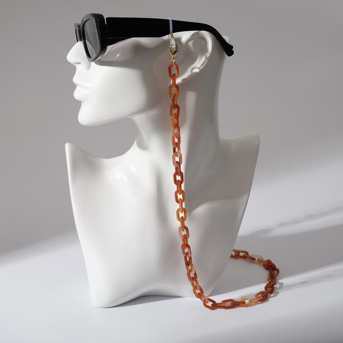 Цепочка для очков "Звенья" радуга, цвет оранжевый
Цепочка для очков "Звенья" радуга, цвет оранжевый
