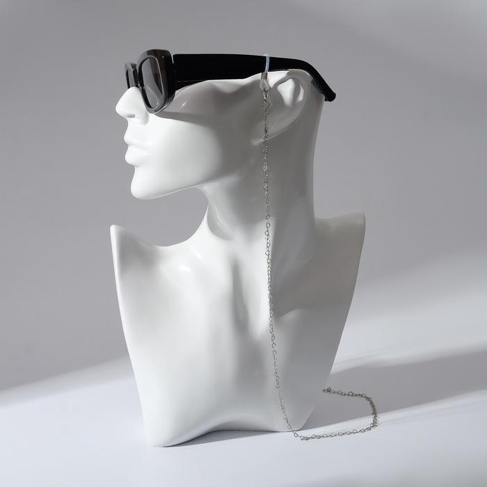 Цепочка для очков "Плетение" сердце, цвет серебро
Цепочка для очков "Плетение" сердце, цвет серебро