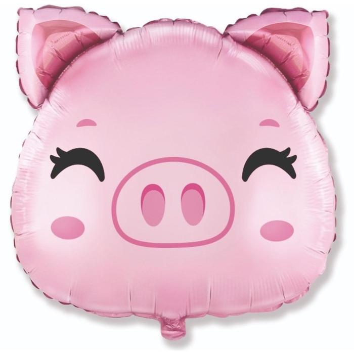 Шар фольгированный 8" «Голова. Милый поросёнок», мини-фигура
Шар фольгированный 8" «Голова. Милый поросёнок», мини-фигура