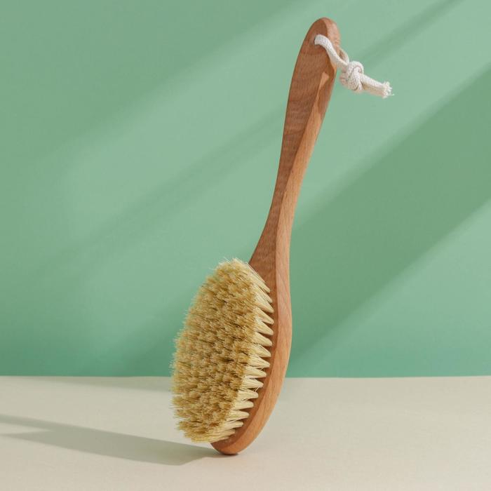 Щётка для сухого массажа, класс М, 112 пучков
Щётка для сухого массажа, класс М, 112 пучков