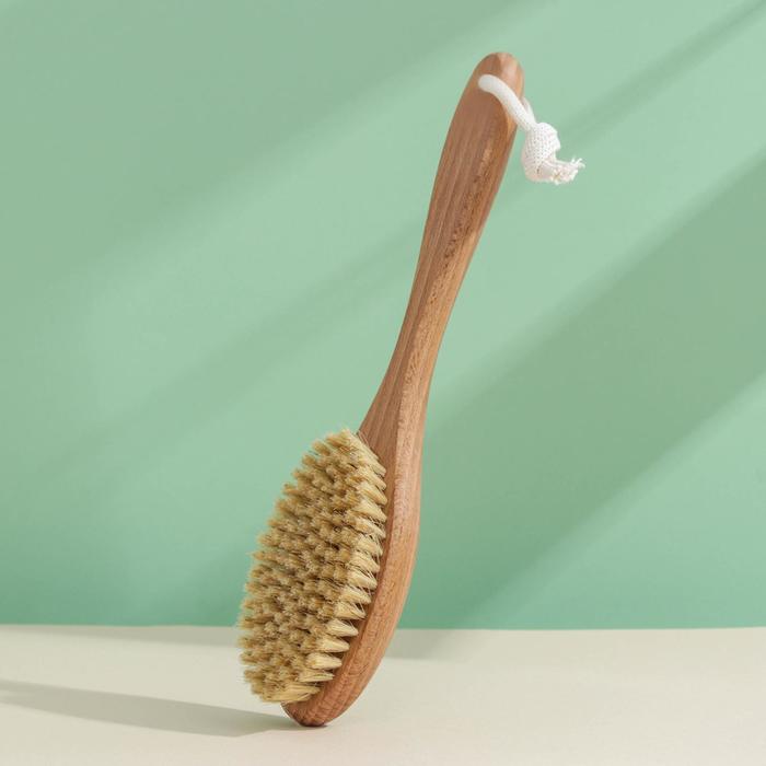 Щётка для сухого массажа, класс М, 112 пучков
Щётка для сухого массажа, класс М, 112 пучков