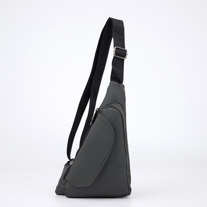 Сумка-слинг, отдел на молнии, 2 наружных кармана, регулируемый ремень, цвет зелёный
Сумка-слинг, отдел на молнии, 2 наружных кармана, регулируемый ремень, цвет зелёный