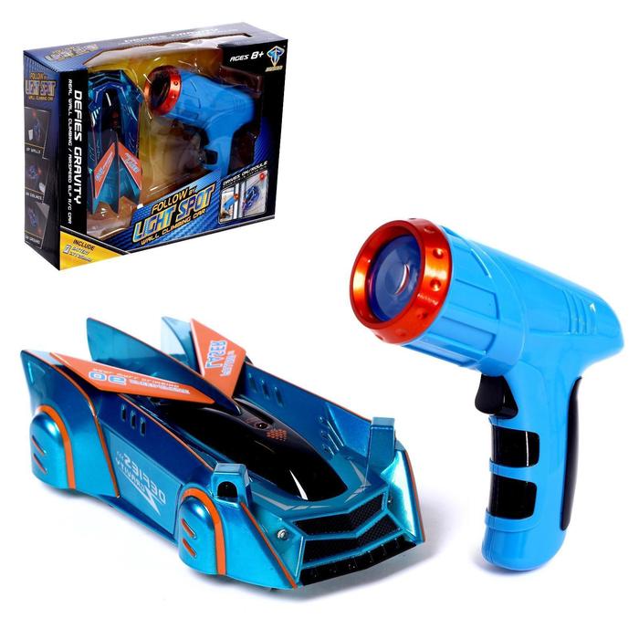 Антигравитационная машинка Racer, управление лазером, аккумулятор, ездит по стенам, синий
Антигравитационная машинка Racer, управление лазером, аккумулятор, ездит по стенам, синий