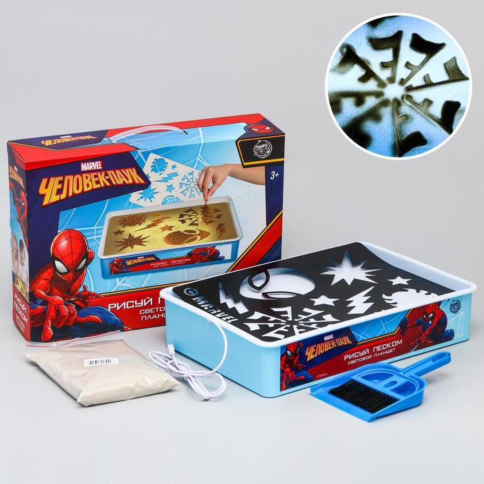 Планшет для рисования песком, Человек-Паук
Планшет для рисования песком, Человек-Паук
