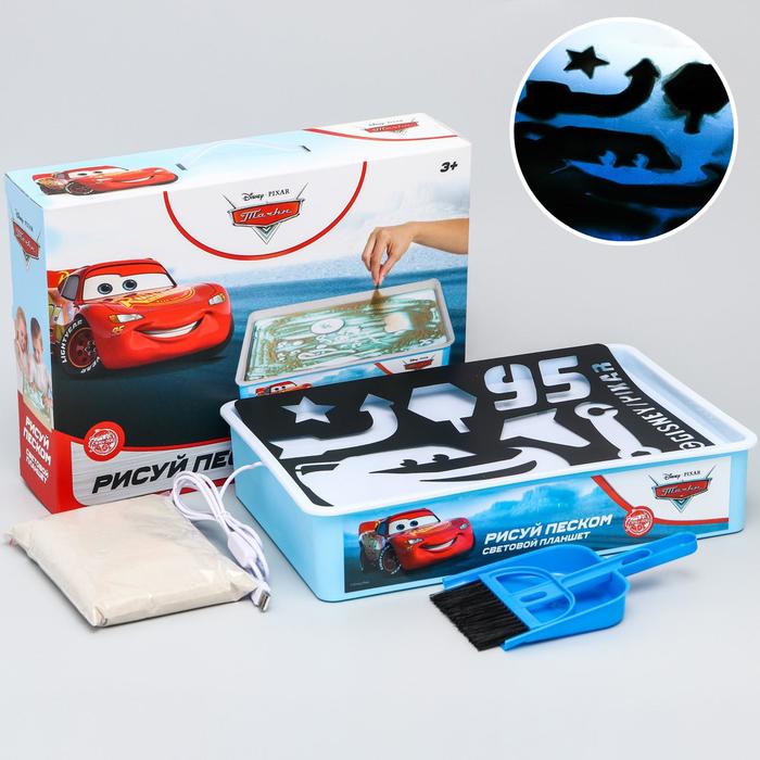 Планшет для рисования песком, Тачки
Планшет для рисования песком, Тачки