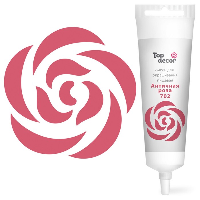 Пищевой краситель Top Decor гелевый «Античная роза», 100 г
Пищевой краситель Top Decor гелевый «Античная роза», 100 г