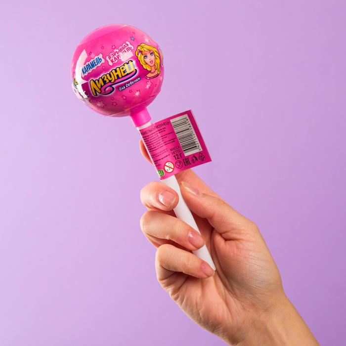 Карамель на палочке со взрывной карамелью «Лизунец 4 в 1» для девочек, 12 г
Карамель на палочке со взрывной карамелью «Лизунец 4 в 1» для девочек, 12 г