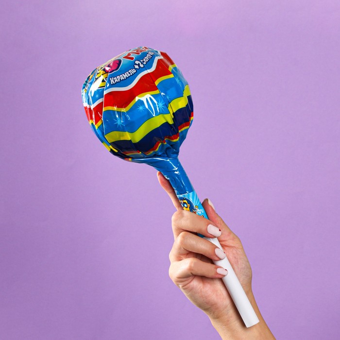 Карамель «Лизунец maxi» для мальчиков на палочке с сюрпризом, 90 г
Карамель «Лизунец maxi» для мальчиков на палочке с сюрпризом, 90 г