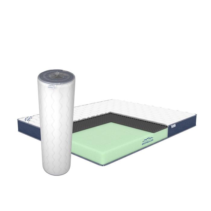 Матрас Foam New Roll, 120х195 см, высота 16 см, чехол трикотаж
Матрас Foam New Roll, 120х195 см, высота 16 см, чехол трикотаж