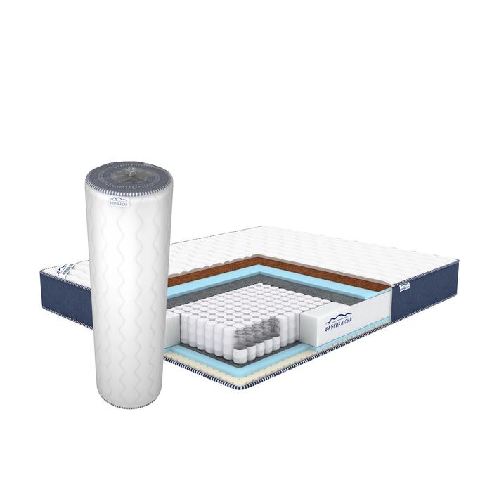 Матрас Latex Cocos TFK Roll, 140х195 см, высота 22 см, чехол трикотаж
Матрас Latex Cocos TFK Roll, 140х195 см, высота 22 см, чехол трикотаж