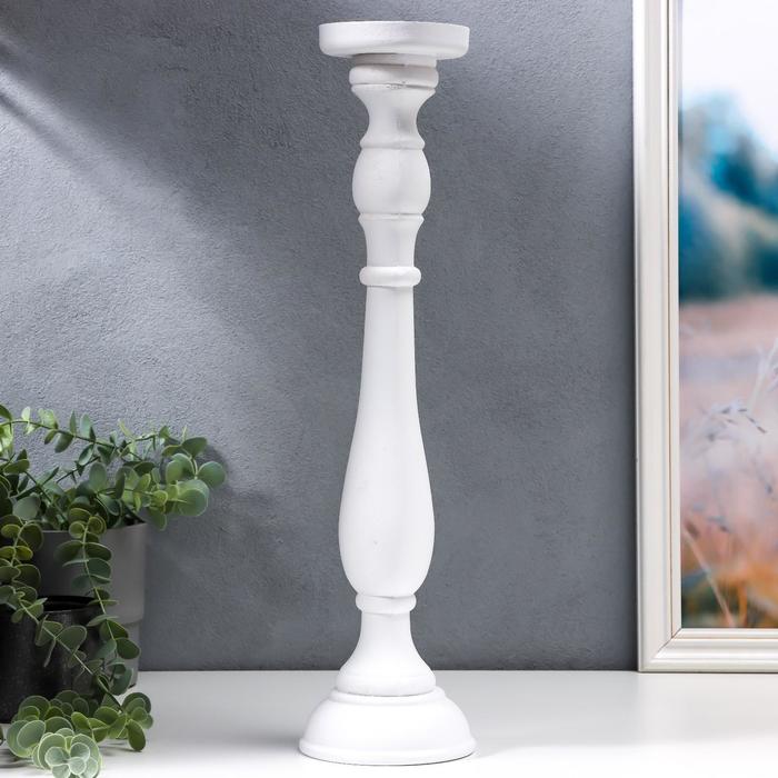 Подсвечник дерево на 1 свечу "Элегант" белый состаренный 46,5х11,5х11,5 см
Подсвечник дерево на 1 свечу "Элегант" белый состаренный 46,5х11,5х11,5 см