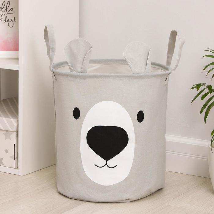 Корзина универсальная «Мишутка», 36×35 см, цвет бежевый
Корзина универсальная «Мишутка», 36×35 см, цвет бежевый