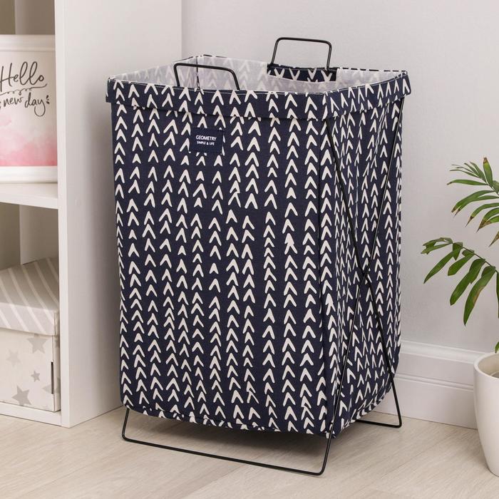 Корзина универсальная складная «Лес», 40×26×50 см, цвет синий
Корзина универсальная складная «Лес», 40×26×50 см, цвет синий