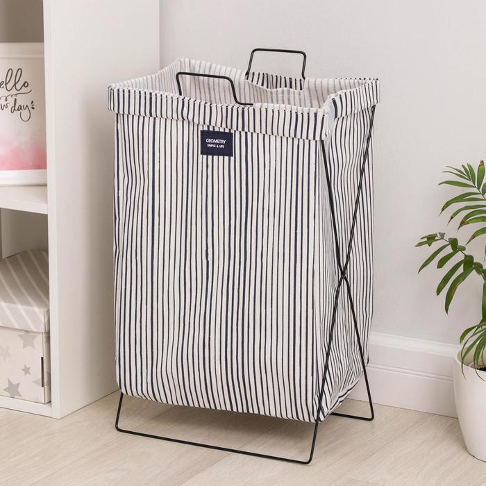 Корзина универсальная складная «Лайн», 40×26×50 см, цвет бело-синий
Корзина универсальная складная «Лайн», 40×26×50 см, цвет бело-синий