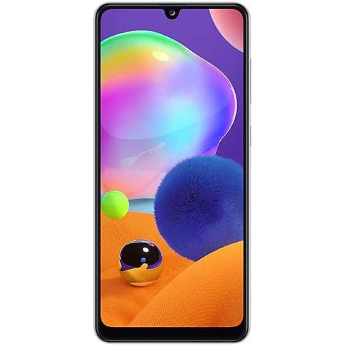 Смартфон Samsung Galaxy A31 SM-A315F, 6.4", SAmoled, 4Гб, 128Гб, 48Мп, 20Мп, NFC, белый
Смартфон Samsung Galaxy A31 SM-A315F, 6.4", SAmoled, 4Гб, 128Гб, 48Мп, 20Мп, NFC, белый