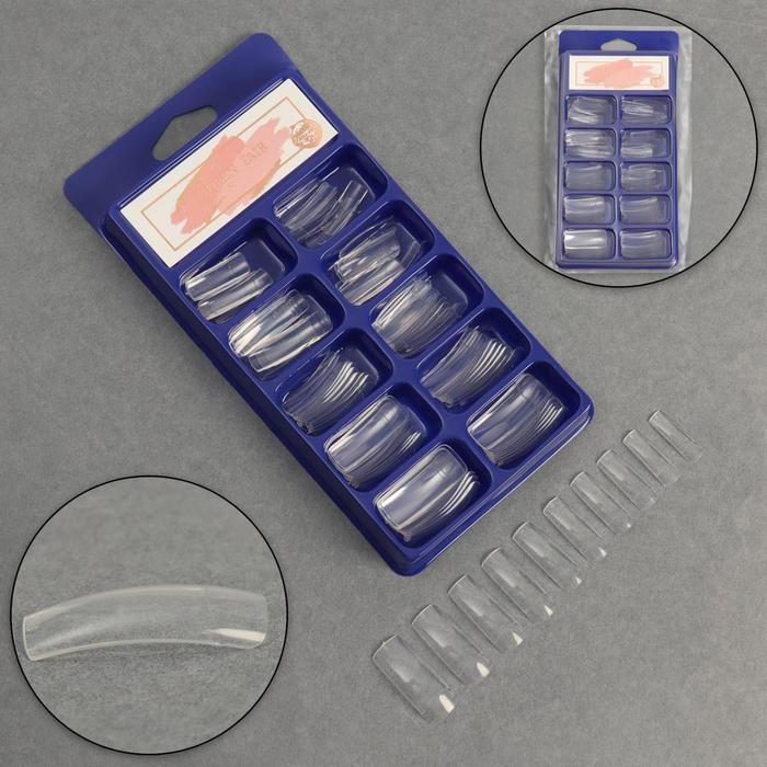 Типсы для ногтей, 100 шт, форма О, короткая контактная зона, цвет прозрачный
Типсы для ногтей, 100 шт, форма О, короткая контактная зона, цвет прозрачный