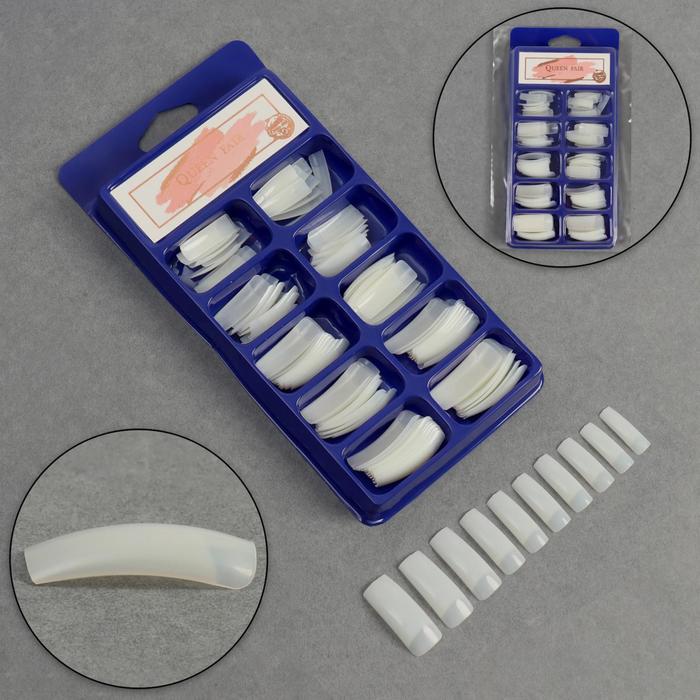 Типсы для ногтей, 100 шт, форма О, короткая контактная зона, цвет бежевый
Типсы для ногтей, 100 шт, форма О, короткая контактная зона, цвет бежевый