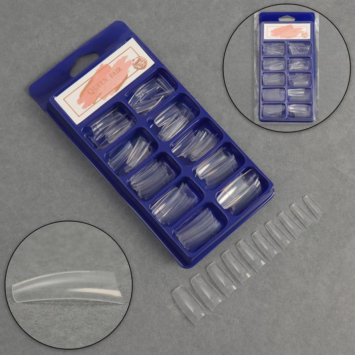 Типсы для ногтей, 100 шт, форма квадрат, короткая контактная зона, цвет прозрачный
Типсы для ногтей, 100 шт, форма квадрат, короткая контактная зона, цвет прозрачный
