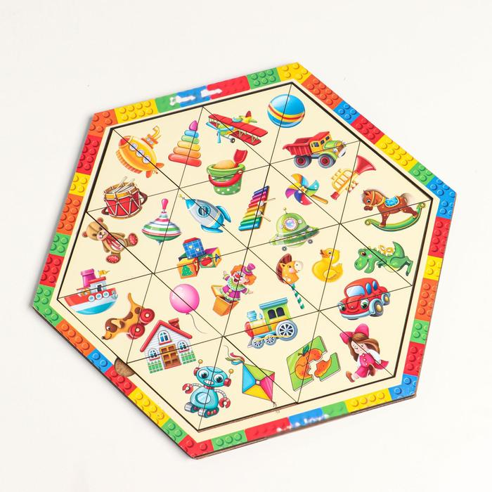 Пазл-сортер "Игрушки"
Пазл-сортер "Игрушки"