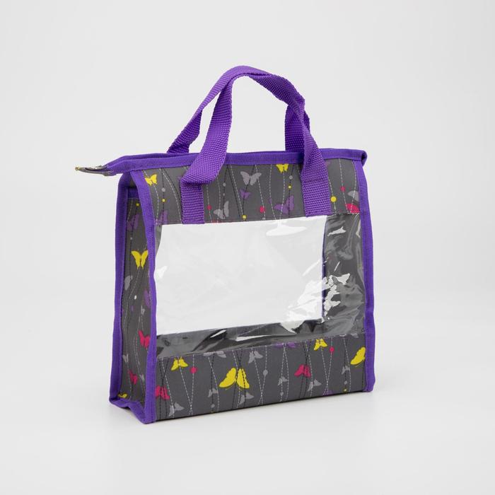 Косметичка на молнии, цвет фиолетовый
Косметичка на молнии, цвет фиолетовый