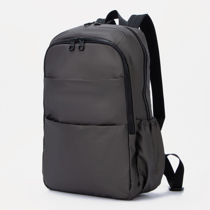 Рюкзак, 2 отдела на молниях, 3 наружных кармана, 2 боковых кармана, цвет бронзовый
Рюкзак, 2 отдела на молниях, 3 наружных кармана, 2 боковых кармана, цвет бронзовый