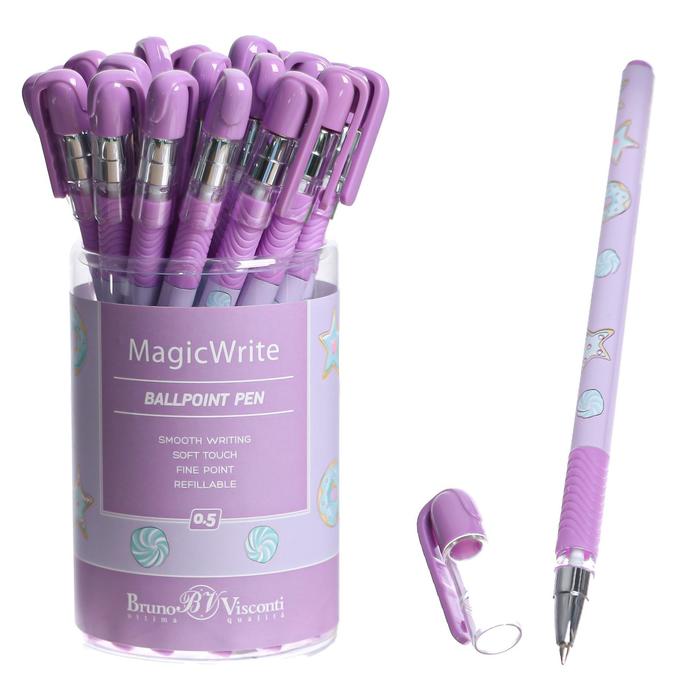 Ручка шариковая MagicWrite "Сладкое настроение.Звездочки", 0,5 мм, синие чернила
Ручка шариковая MagicWrite "Сладкое настроение.Звездочки", 0,5 мм, синие чернила