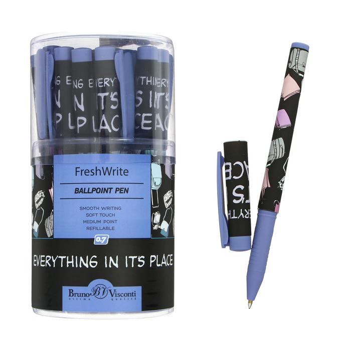 Ручка шариковая FreshWrite "Дамские штучки.Сумочки", 0,7 мм, синие чернила
Ручка шариковая FreshWrite "Дамские штучки.Сумочки", 0,7 мм, синие чернила