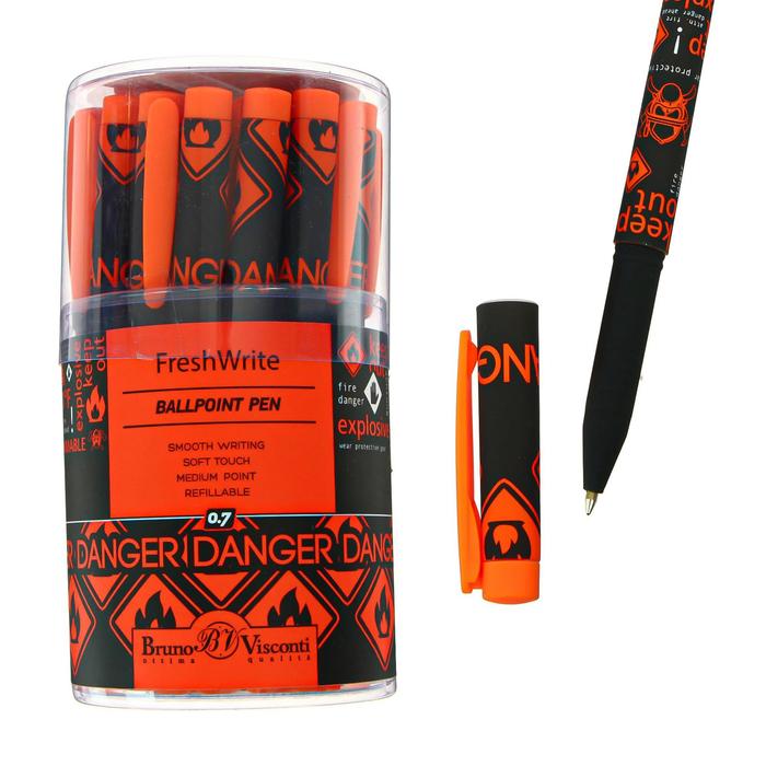 Ручка шариковая FreshWrite "Опасность!", 0,7 мм, синие чернила
Ручка шариковая FreshWrite "Опасность!", 0,7 мм, синие чернила