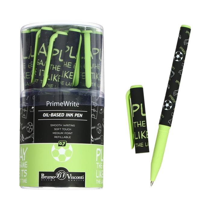 Ручка шариковая PrimeWrite "Футбол.Паттерн", 0,7 мм, синие чернила на масляной основе
Ручка шариковая PrimeWrite "Футбол.Паттерн", 0,7 мм, синие чернила на масляной основе