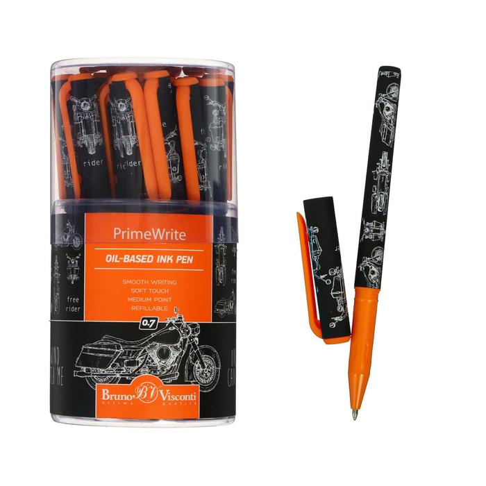 Ручка шариковая PrimeWrite "Чертежи.Мотоцикл", 0,7 мм, синие чернила на масляной основе
Ручка шариковая PrimeWrite "Чертежи.Мотоцикл", 0,7 мм, синие чернила на масляной основе