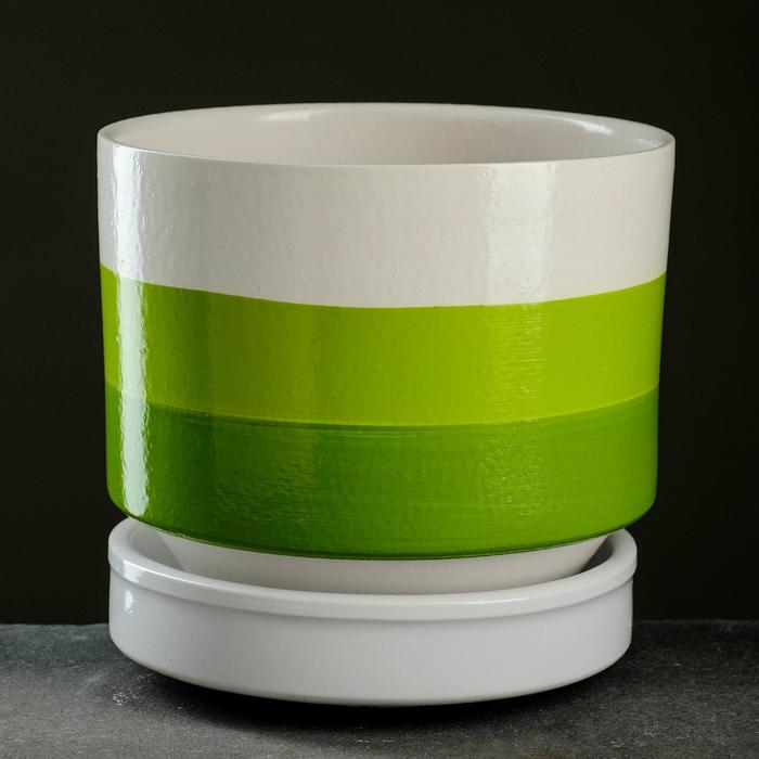 Горшок цветочный "Лайм" с поддоном 0,9л
Горшок цветочный "Лайм" с поддоном 0,9л