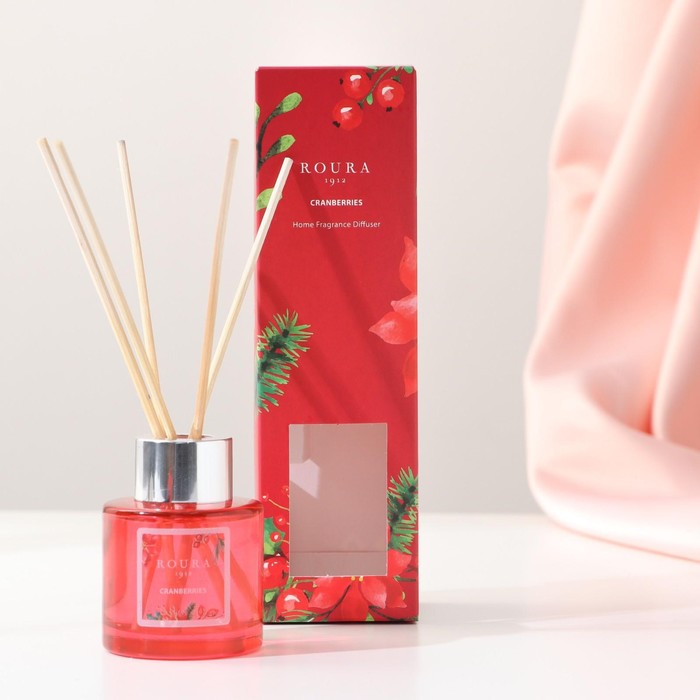Диффузор ароматический ROURA "Клюква", 50 мл
Диффузор ароматический ROURA "Клюква", 50 мл