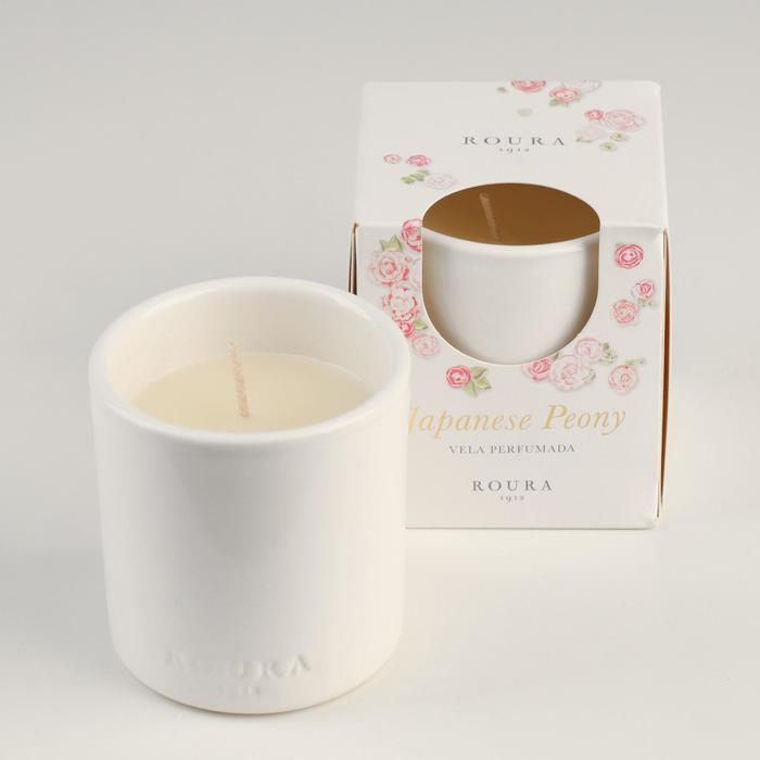 Свеча ароматическая в керамическом стакане ROURA "Японский пион", 7,8х7,2 см
Свеча ароматическая в керамическом стакане ROURA "Японский пион", 7,8х7,2 см