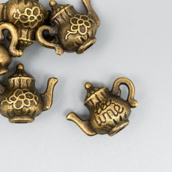 Декоративный элемент "Чайник", античная бронза
Декоративный элемент "Чайник", античная бронза