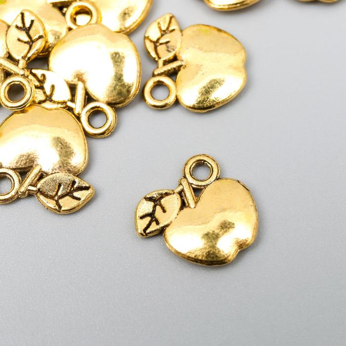 Подвеска "Яблочко", цвет золото 1х1 см
Подвеска "Яблочко", цвет золото 1х1 см