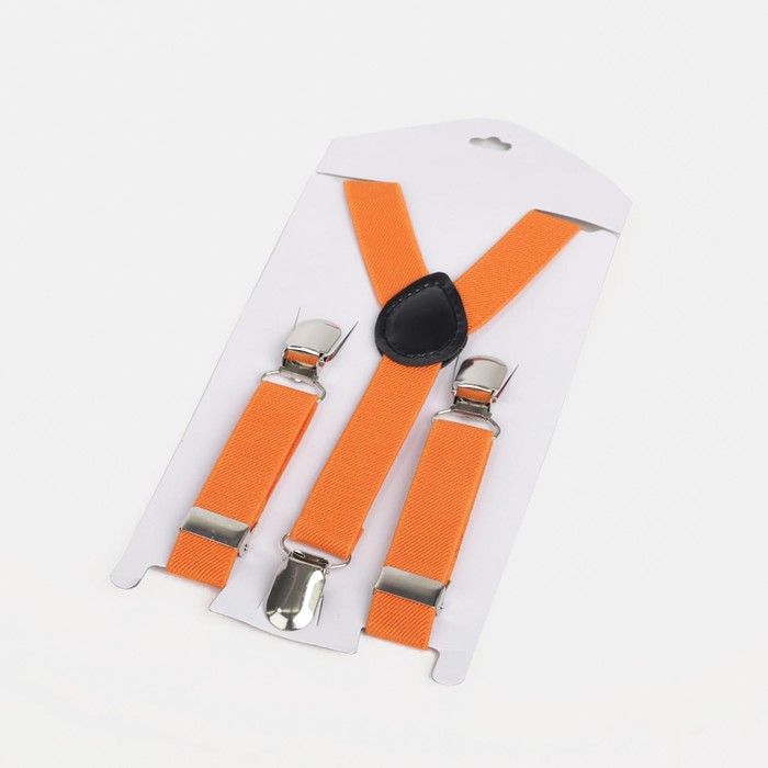 Подтяжки детские, ширина 2 см, цвет оранжевый
Подтяжки детские, ширина 2 см, цвет оранжевый